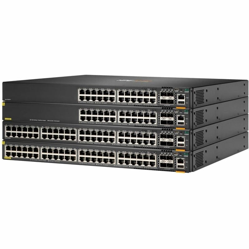 HPE ARUBA 6300M SWITCH 48 PORTS MANAGED RACK-MOUNTABLE - Thumbnail 4