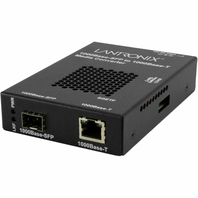 Stand-alone Gigabit Ethernet Media Converter 1000Base-T to 1000Base-SX/LX - Thumbnail 2