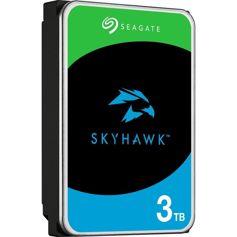 Seagate SkyHawk ST3000VX015 3 TB Hard Drive - 3.5" Internal - SATA (SATA/600) - Conventional Magnetic Recording (CMR) Method - Thumbnail 3