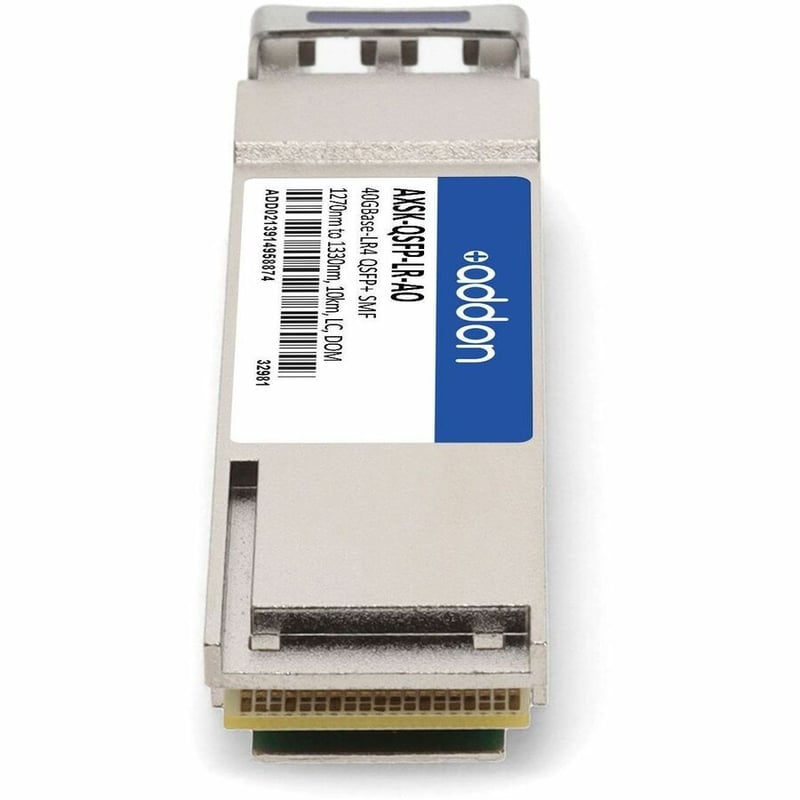 AddOn A10 Networks® AXSK-QSFP-LR Compatible TAA 40GBase-LR4 QSFP+ Transceiver (SMF, 1270nm to 1330nm, 10km, LC, DOM) - Thumbnail 4