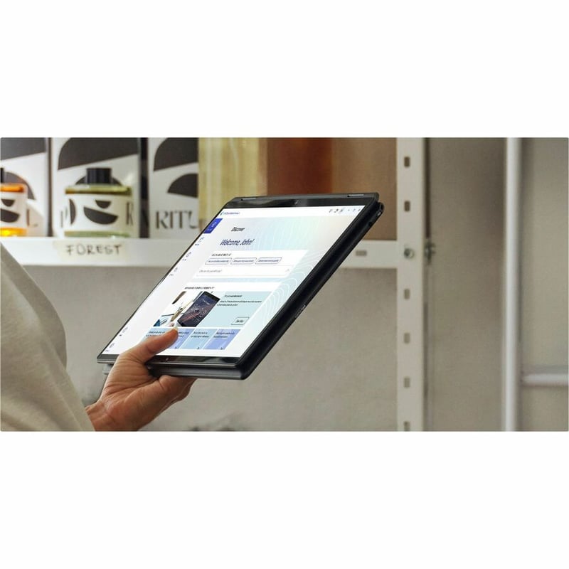 HP OmniBook Ultra Flip 14-fh0000 14-fh0047nr 14" Touchscreen Convertible 2 in 1 Notebook - 3K - 120 Hz - Intel Core Ultra 7 256V - Intel Evo Platform - 16 GB - 1 TB SSD - Eclipse Gray - Thumbnail 3