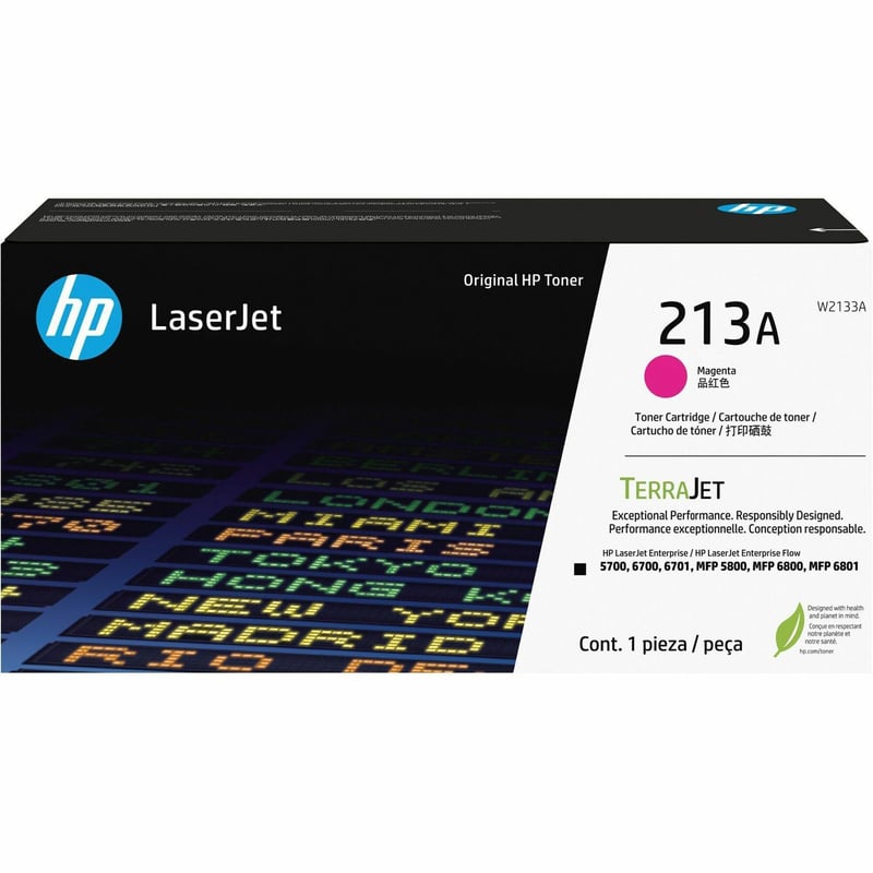 HP 213A Original Laser Toner Cartridge - Magenta Pack - Thumbnail 1