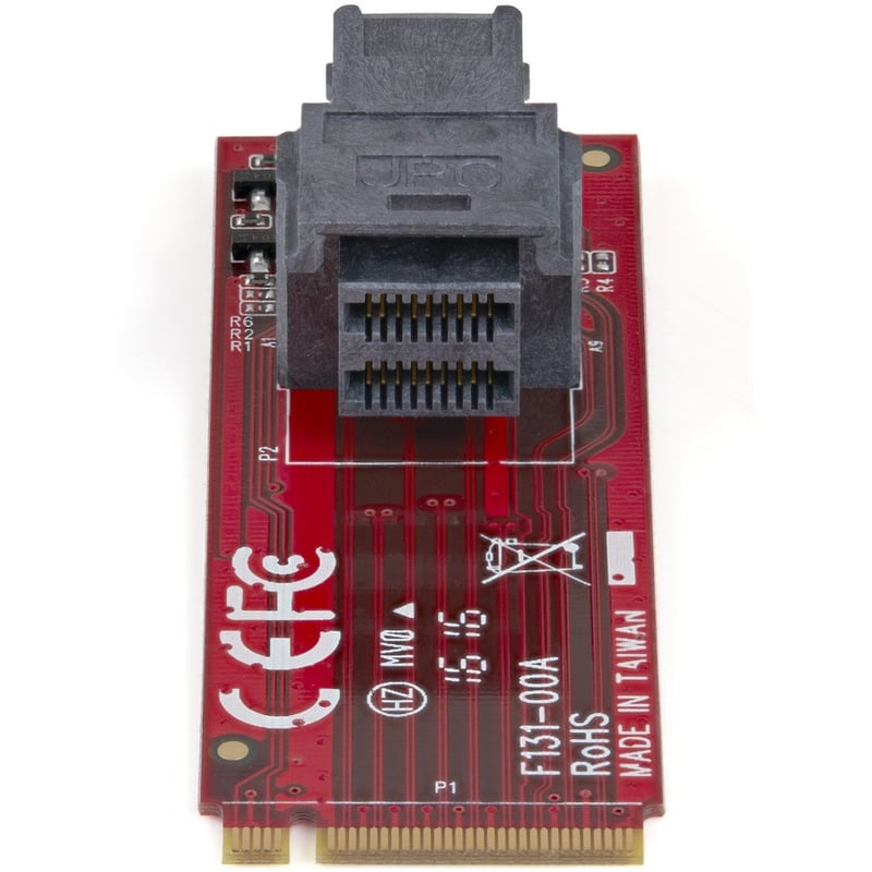 StarTech.com U.2 to M.2 Adapter for U.2 NVMe SSD - M.2 PCIe x4 Host Interface - U.2 SSD SFF-8643 Adapter - M2 PCIe Adapter - U.2 Drive Adapter - Thumbnail 3