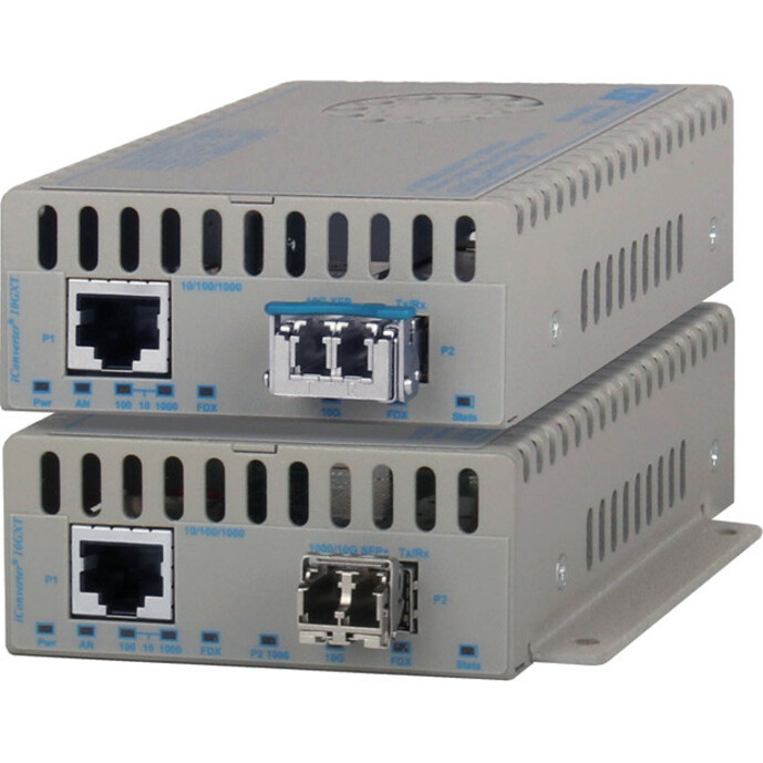 Omnitron Systems iConverter 10GXT 8580-0-E Transceiver/Media Converter - Thumbnail 2