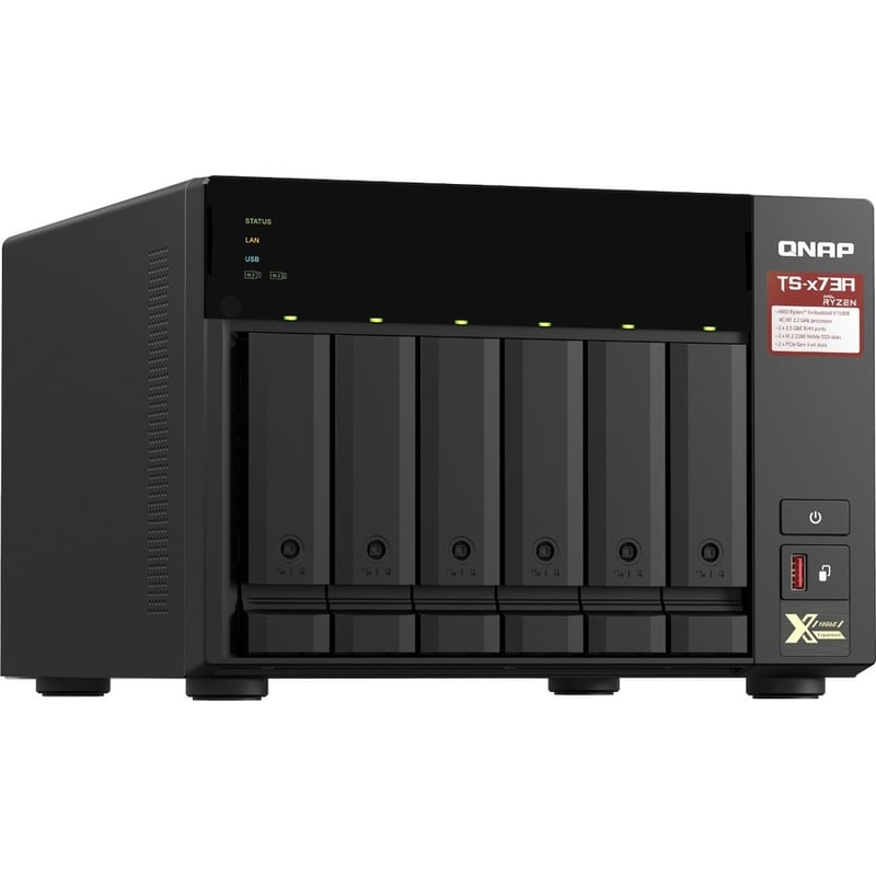 QNAP TS-673A-8G NAS Storage System - Thumbnail 5