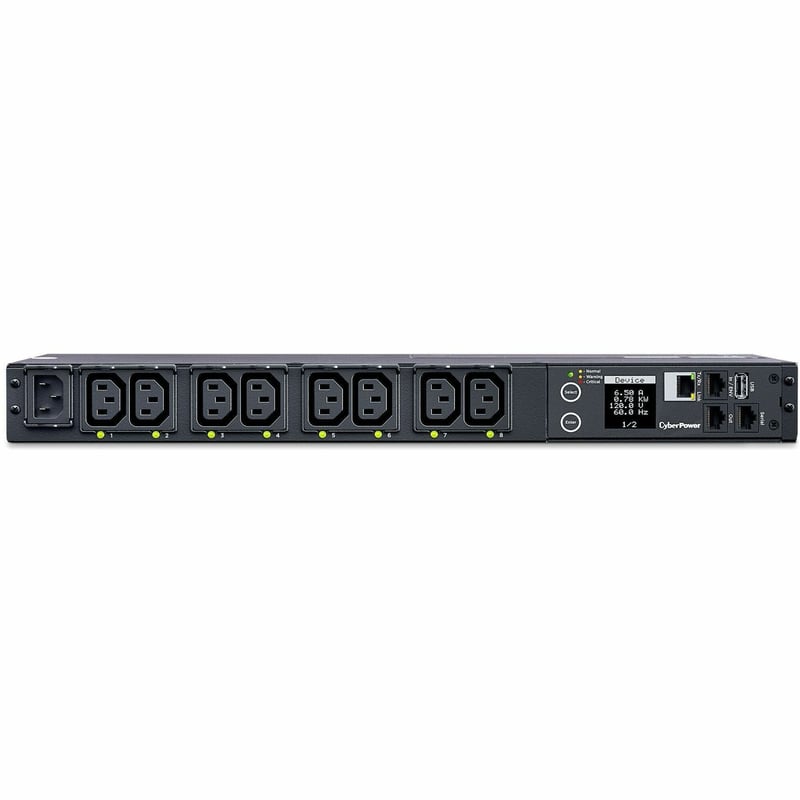 CyberPower PDU41004 Single Phase 100 - 240 VAC 15A Switched PDU - Thumbnail 1