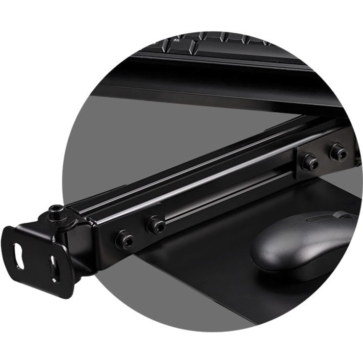 Next Level Racing Elite Keyboard And Mouse Tray- Black Edition - Thumbnail 5