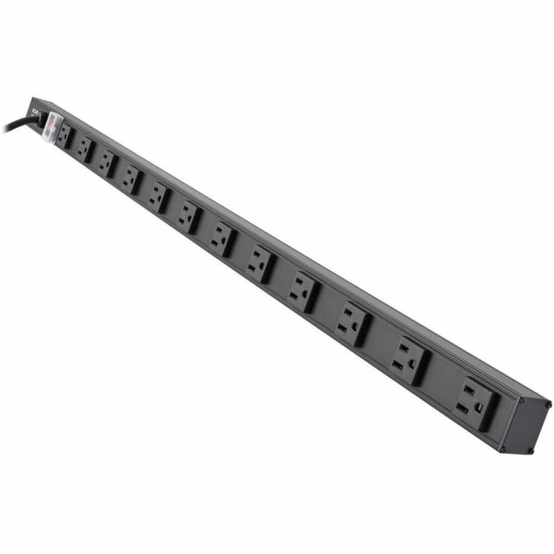 Tripp Lite by Eaton 12-Outlet Vertical Power Strip 120V 15A NEMA 5-15P 15 ft. (4.57 m) Cord 36 in. Black Housing - Thumbnail 1
