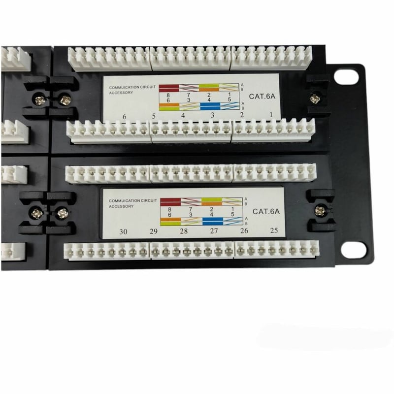 4XEM 48 Port Cat 6A Patch Panel - Thumbnail 3