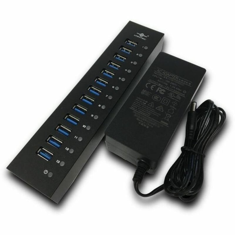 Vantec UGT-AH131U3-BK USB Hub - Thumbnail 3