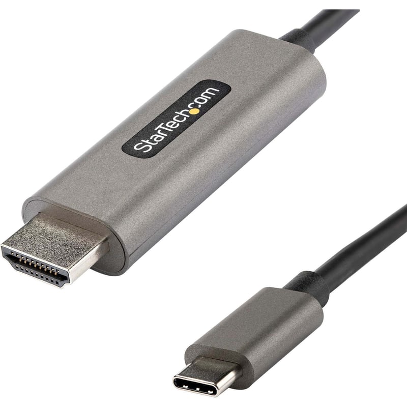 StarTech.com 13ft (4m) USB C to HDMI Cable 4K 60Hz with HDR10, Ultra HD USB Type-C to HDMI 2.0b Video Adapter Cable, DP 1.4 Alt Mode HBR3 - Thumbnail 1