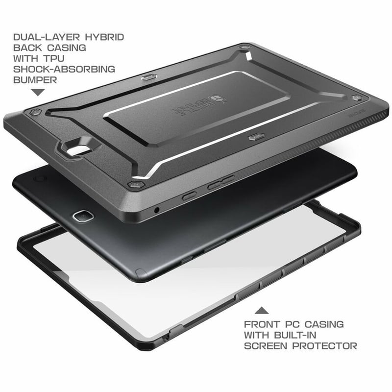GALAXY TAB A 9.7 BEETLEPRO CASE - BLACK - Thumbnail 2