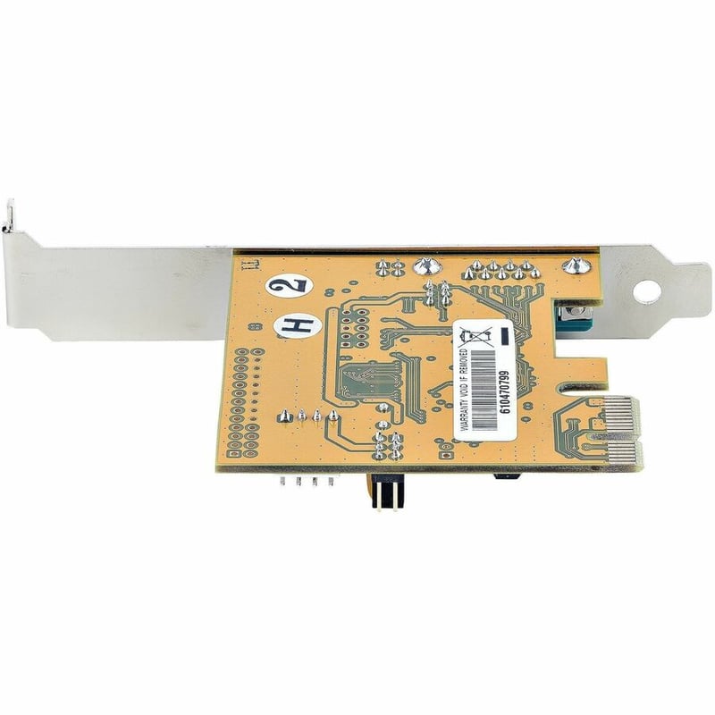 StarTech.com 1-Port PCI Express Serial Card, PCIe to RS232 (DB9) Serial Interface Card, 16C1050 UART, COM Retention, Low Profile, Win & Linux - Thumbnail 5