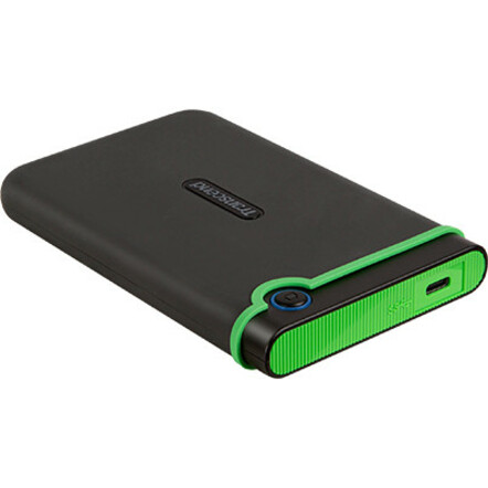 Transcend StoreJet 25M3C 2 TB Portable Hard Drive - 2.5" External - Iron Gray - Thumbnail 3
