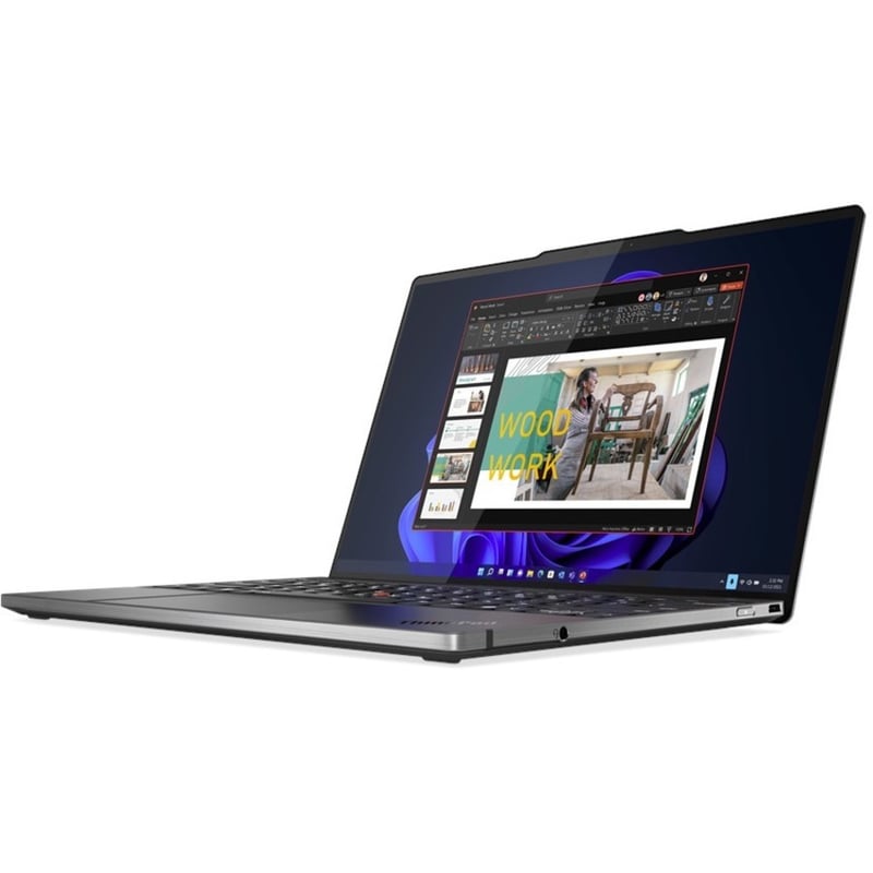 Lenovo ThinkPad Z13 Gen 1 21D2001QUS 13.3" Touchscreen Notebook - WUXGA - 1920 x 1200 - AMD Ryzen 7 PRO 6850U Octa-core (8 Core) 2.70 GHz - 16 GB Total RAM - 16 GB On-board Memory - 512 GB SSD - Arctic Gray, Black - Thumbnail 3