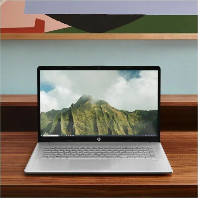 HP 17.3" Notebook - HD+ - 1600 x 900 - (Intel Core i3 11th Gen i3-1125G4 Quad-core (4 Core) - 8 GB Total RAM - 256 GB SSD - Natural Silver - Thumbnail 5