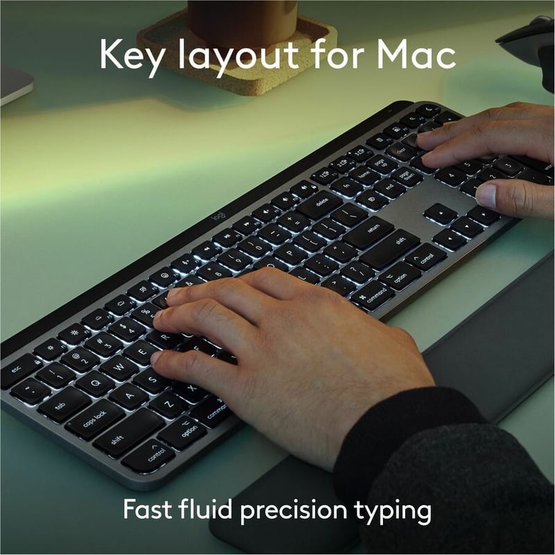 MX KEYS S FOR MAC SPACE GREY - Thumbnail 2