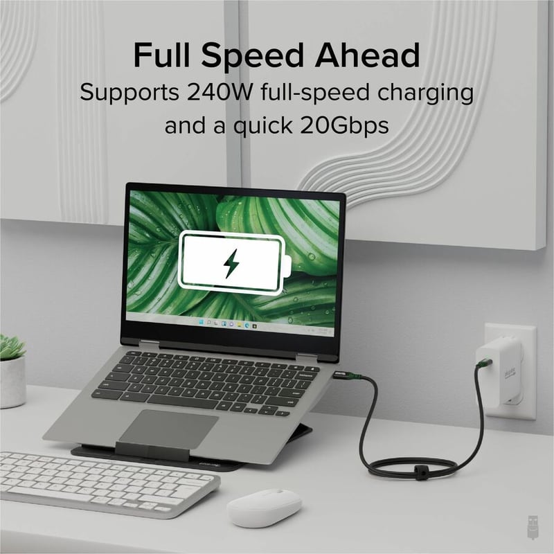 PLUGABLE USB-C 240W EPR CABLE PLUGABLE USBC 20GBPS 240W EPR CABLE - Thumbnail 3
