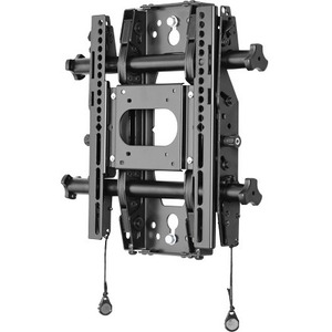 Chief Fusion Small Single-Stud Tilt Wall Mount - For Displays 24-42" - Black