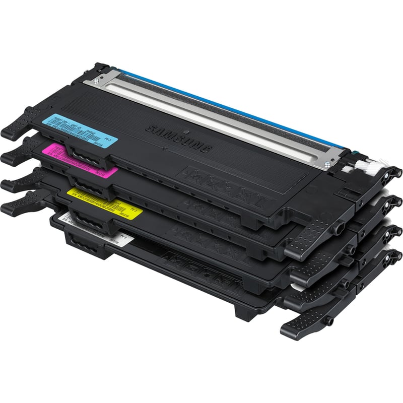 HP CLT-P407C Laser Toner Cartridge - Value Pack - CMYK - 4 / Pack - Thumbnail 3