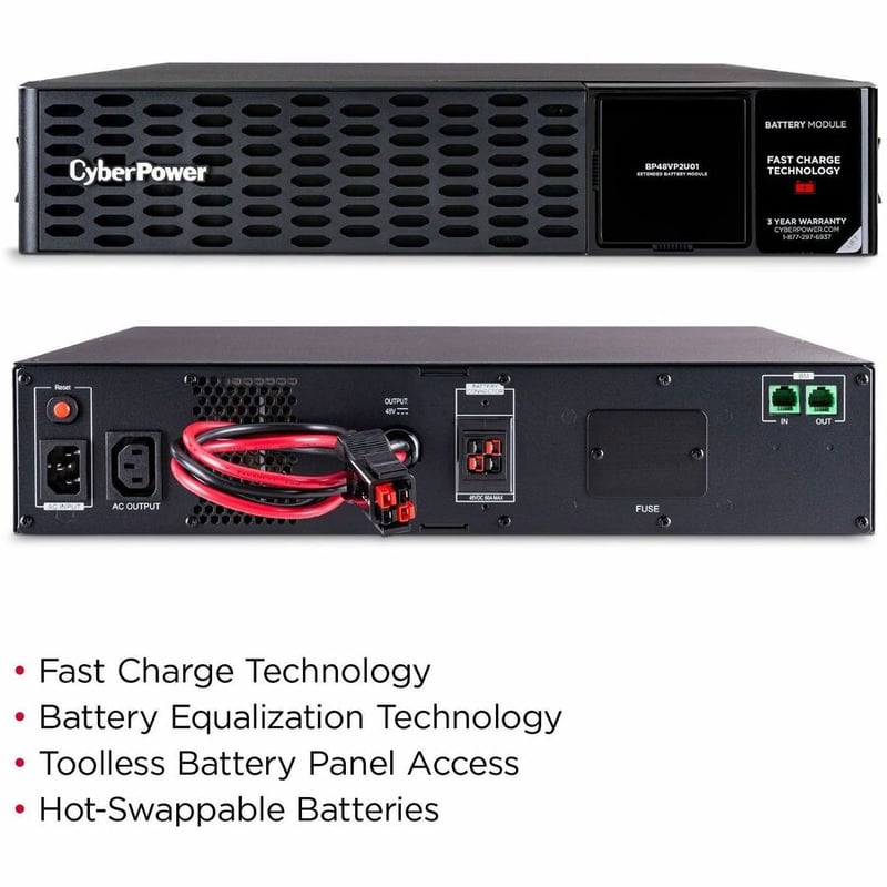 CyberPower UPS Systems BP48VP2U01 Extended Battery Modules - Thumbnail 3