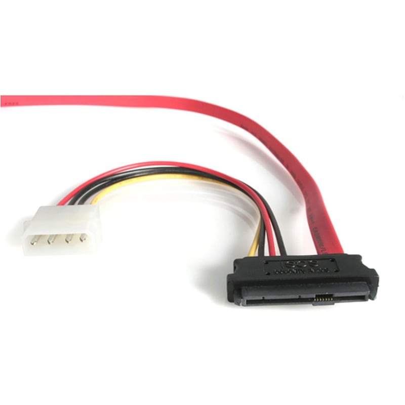 StarTech.com S18in SAS 29 Pin to SATA Cable with LP4 Power - Thumbnail 2