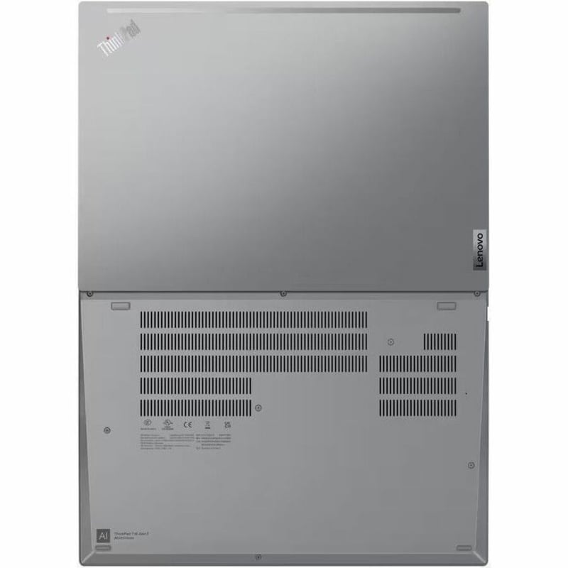 Lenovo ThinkPad T16 Gen 2 21HH001PUS 16" Notebook - WUXGA - 1920 x 1200 - Intel Core i7 13th Gen i7-1365U Deca-core (10 Core) - 16 GB Total RAM - 16 GB On-board Memory - 512 GB SSD - Storm Gray - Thumbnail 3
