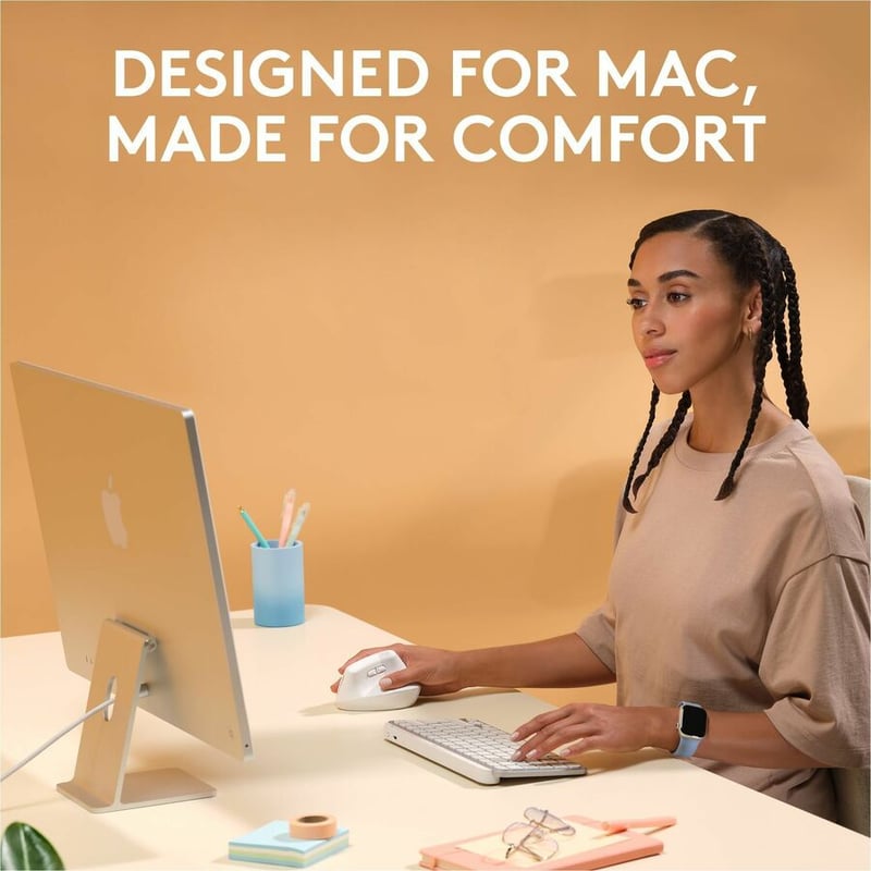 Logitech Lift for Mac (Off-white) - Thumbnail 2