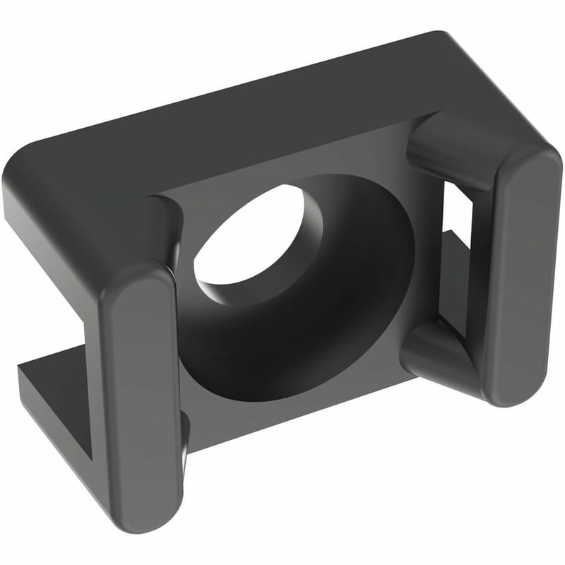 Panduit Super-Grip SGTM3S10-C0 Cable Tie Mount, Black, Supergrip, UV PA 6.6, Screw, #10 - Thumbnail 4