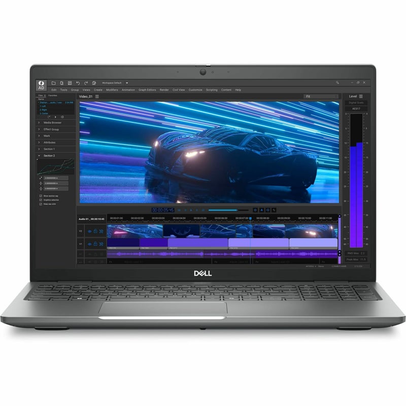 Dell Precision 3000 3591 15.6" Mobile Workstation - Full HD - 60 Hz - Intel Core Ultra 9 185H - vPro Technology - 32 GB - 1 TB SSD - English (US) Keyboard - Gray - Thumbnail 1