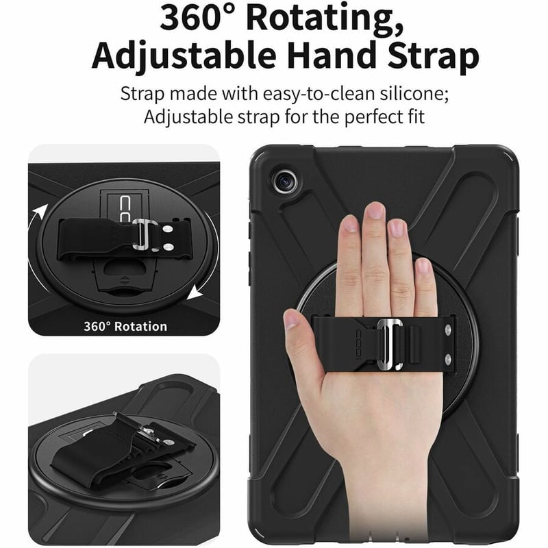 RUGGED CASE FOR SAMSUNG GALAXY TAB A9+ 11 (SM-X210 - SM-X218) - Thumbnail 5