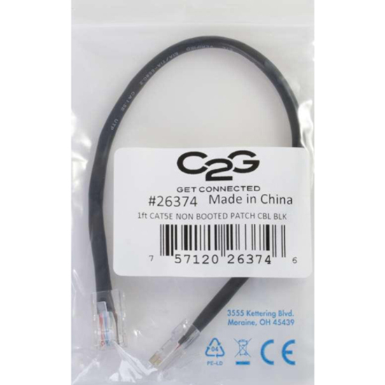 PATCH CABLE - UNSHIELDED TWISTED PAIR (UTP) - MALE LEFT GENDER - MALE RIGHT GEND - Thumbnail 3