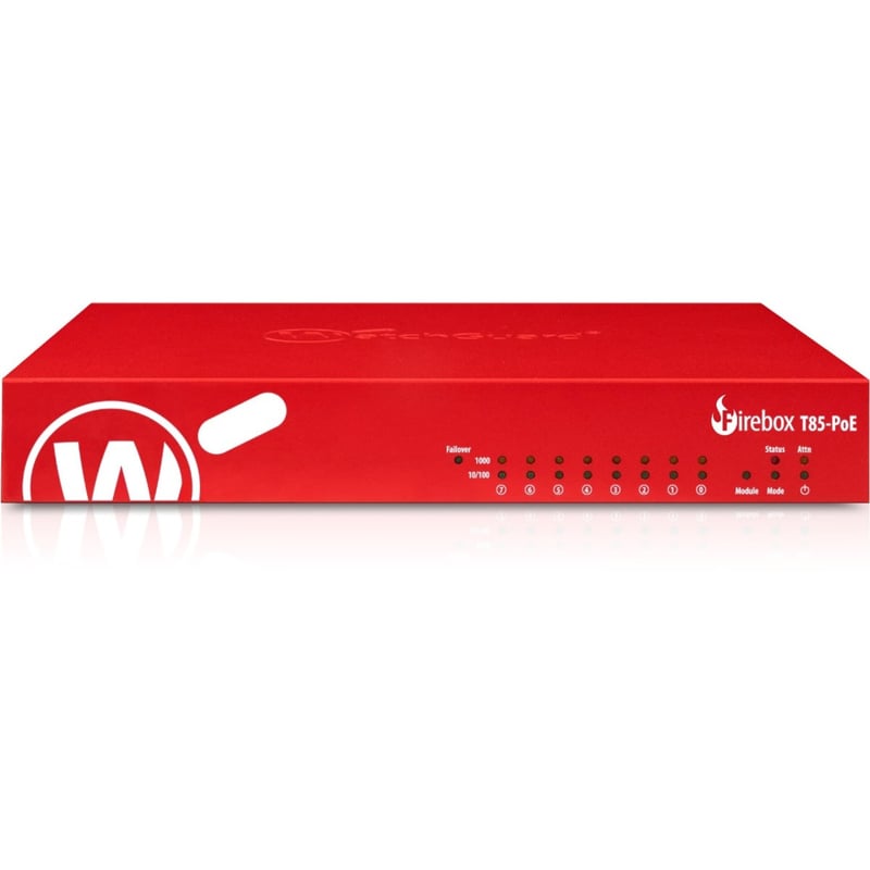 WatchGuard Firebox T85-PoE Network Security/Firewall Appliance - Thumbnail 1
