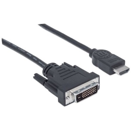 6 FT HDMI M/DVI-D/M, DUAL LINK - Thumbnail 2