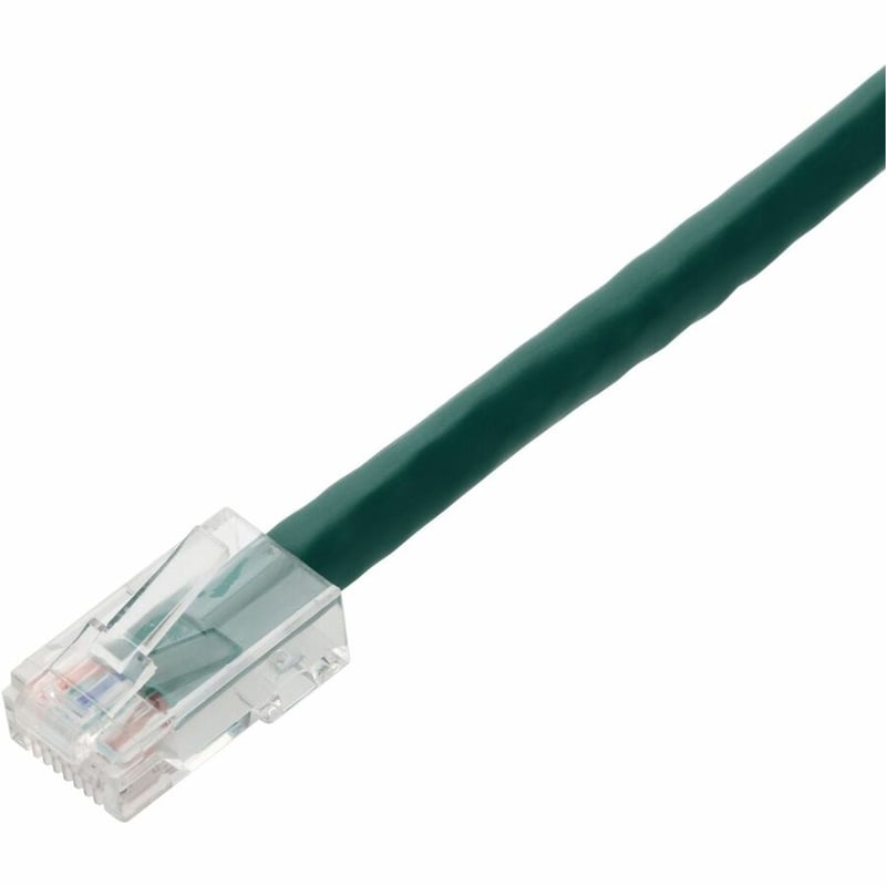 AddOn 15ft Green CAT 6A PVC Ethernet Cable Non-Booted RJ-45 M/M - Thumbnail 2