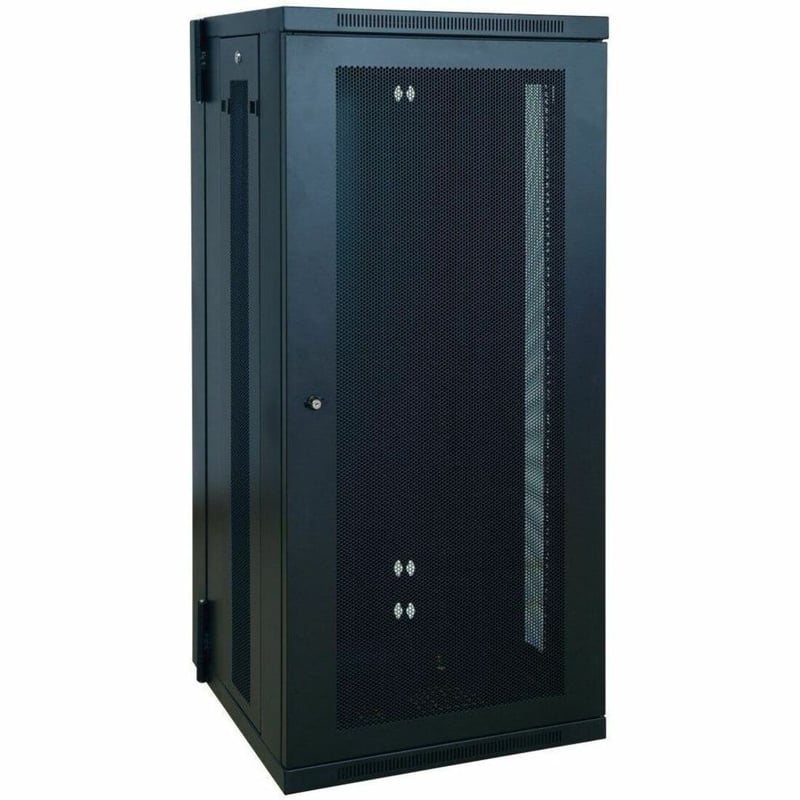 Tripp Lite by Eaton SmartRack 26U Low-Profile Switch-Depth Wall-Mount Half-Height Rack Enclosure Hinged Back - Thumbnail 1