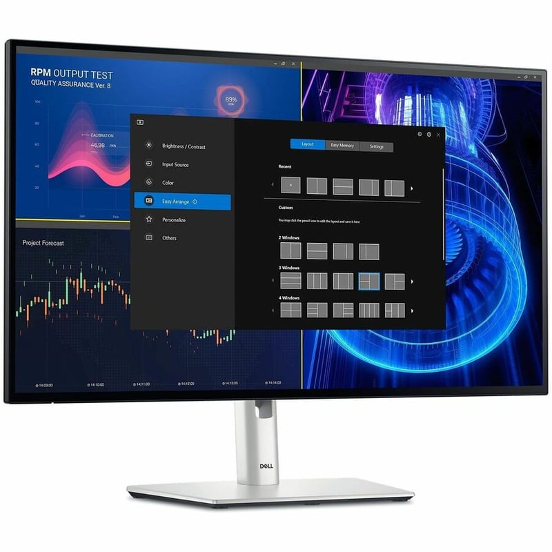 Dell UltraSharp U2424HE 24" Class Full HD LED Monitor - 16:9 - Black - Thumbnail 5