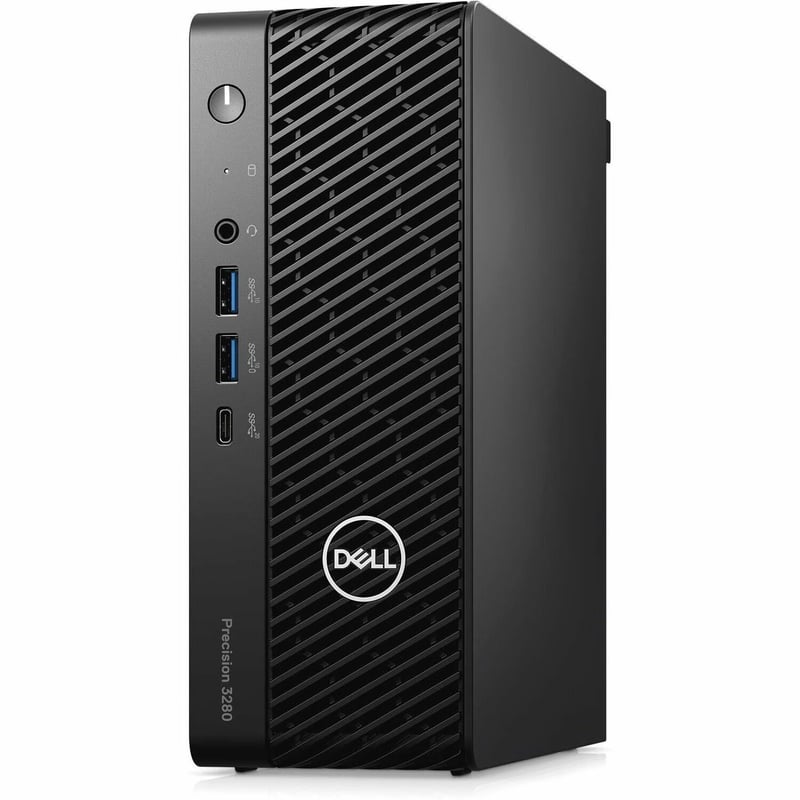 Dell Precision 3000 3280 Workstation - Core i5 14th Gen i5-14500 - vPro Technology - 16 GB - 512 GB SSD - Compact - Black - Thumbnail 1