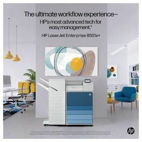 HP LASERJET ENTERPRISE 8501X+ PRINTER - Thumbnail 3