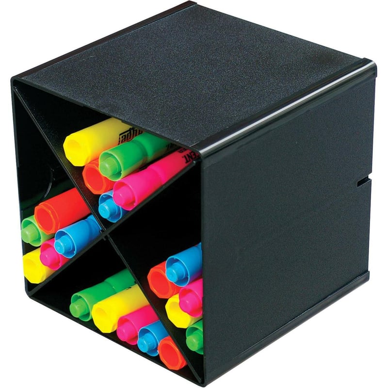 Deflecto X Divider Stackable Cube Organizer