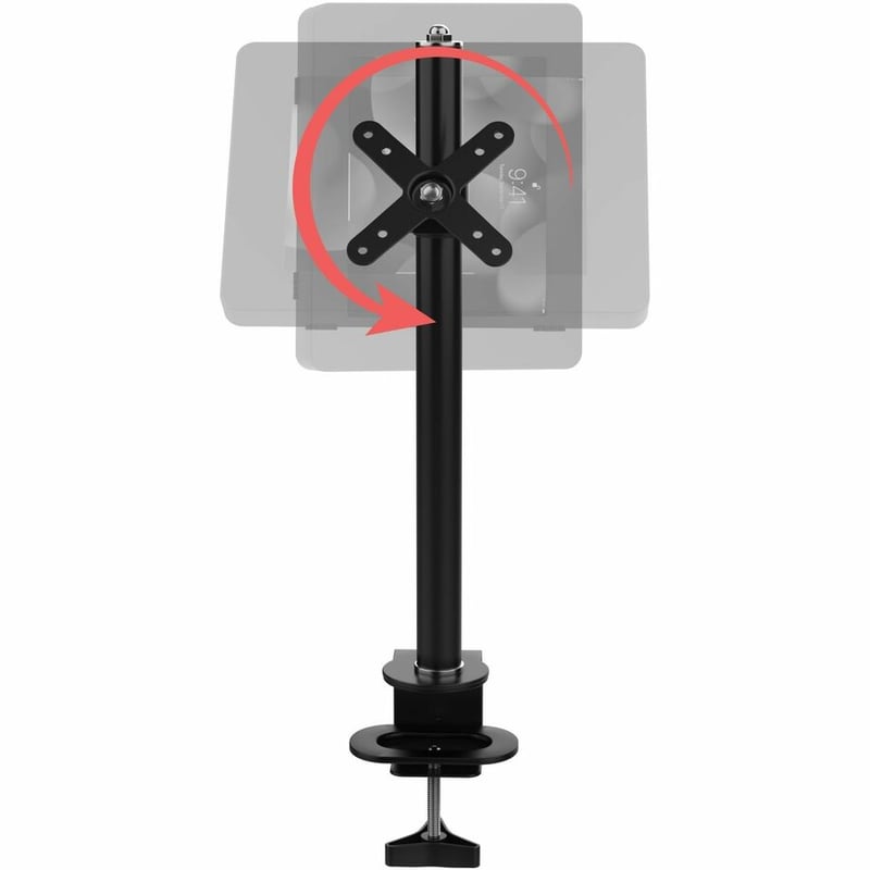 CTA Digital Pole Clamp w/ Adjustable and Articulating VESA Mount - Thumbnail 4