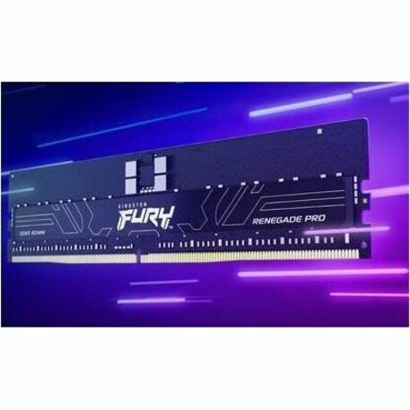 Kingston 128GB (8 x 16GB) DDR5 5600MT/s CL28 FURY Renegade Pro RDIMM Black EXPO - Thumbnail 3