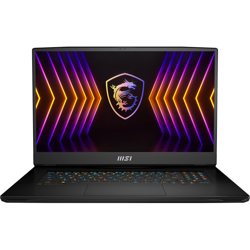 MSI Titan GT77 Titan GT77 12UHS-063 17.3" Gaming Notebook - 4K UHD - 3840 x 2160 - Intel Core i9 12th Gen i9-12900HX Hexadeca-core (16 Core) 1.50 GHz - 128 GB Total RAM - 4 TB SSD - Core Black - Thumbnail 1