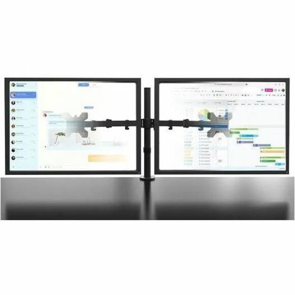 Kanto Desk Mount for Monitor - Black - Landscape/Portrait - Thumbnail 5