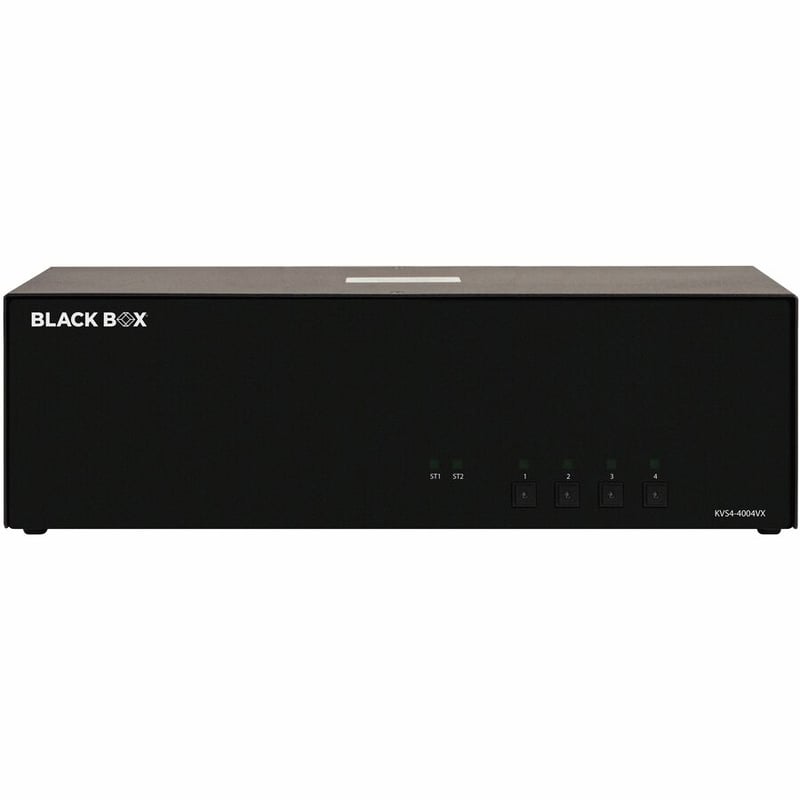 NIAP4 SECURE KVM SWITCH, 4 PORT QUAD HEAD DP, CAC,IF OUTSIDE TAPE IS BROKEN, UNI - Thumbnail 2
