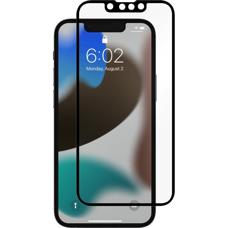 Moshi iVisor AG for iPhone 13 mini - Black Matte, Black - Thumbnail 1