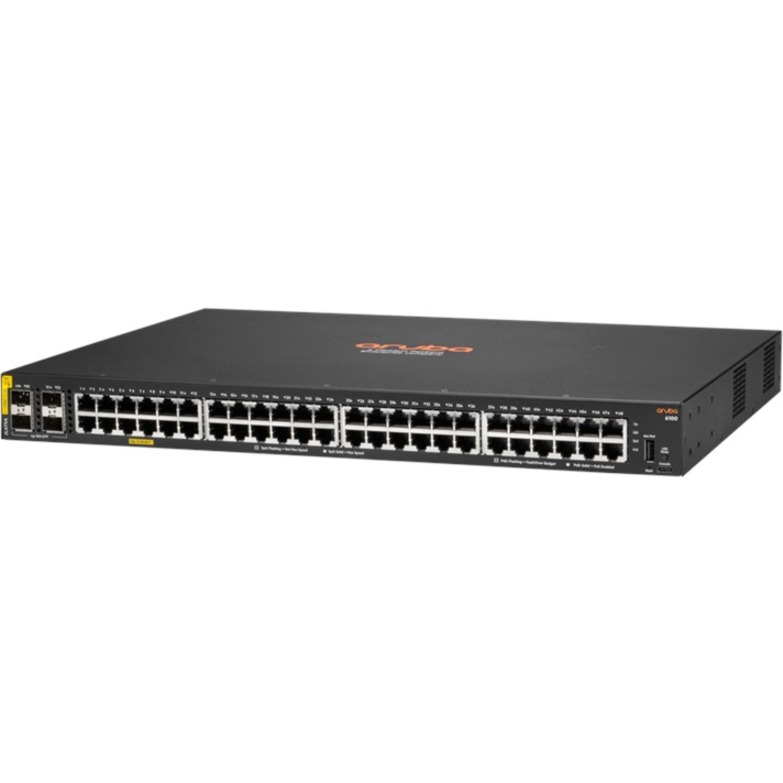ARUBA 6100 48G CL4 4SFP+ SWCH L6-20 220V - Thumbnail 2