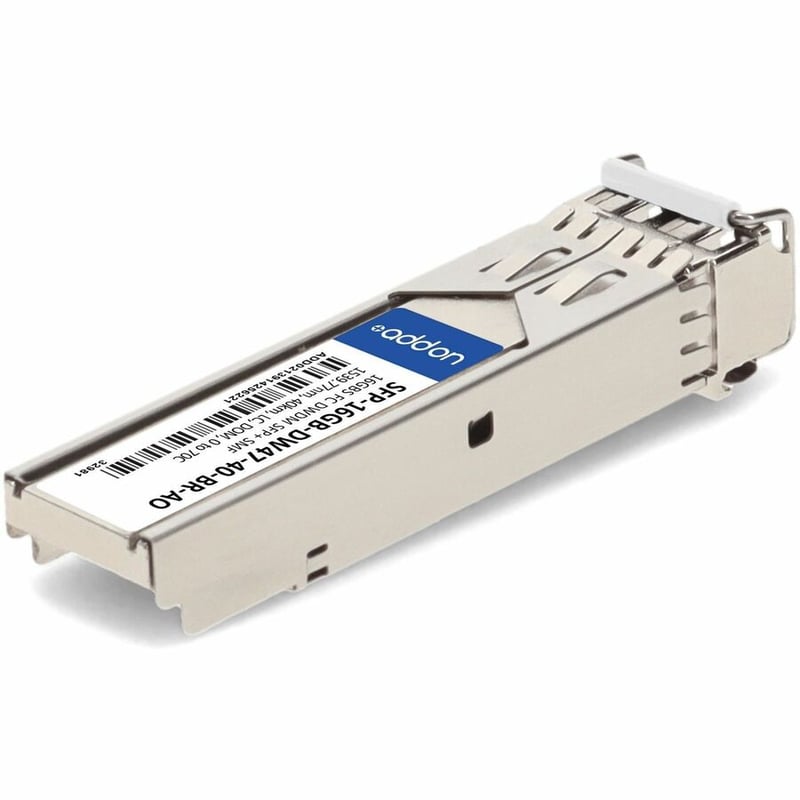 AddOn Brocade&reg; (Formerly) Compatible TAA 16GBase-DWDM FC SFP+ Transceiver C-Band 100GHz (SMF, 1539.77nm, 40km, LC, DOM) - Thumbnail 5