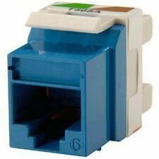 Ortronics TechChoice 6 Keystone jack, Blue