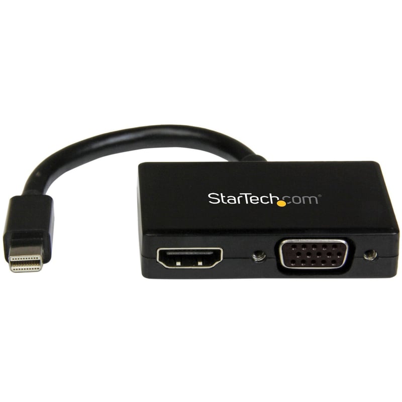 StarTech.com Travel A/V Adapter: 2-in-1 Mini DisplayPort to HDMI or VGA Converter - Thumbnail 1